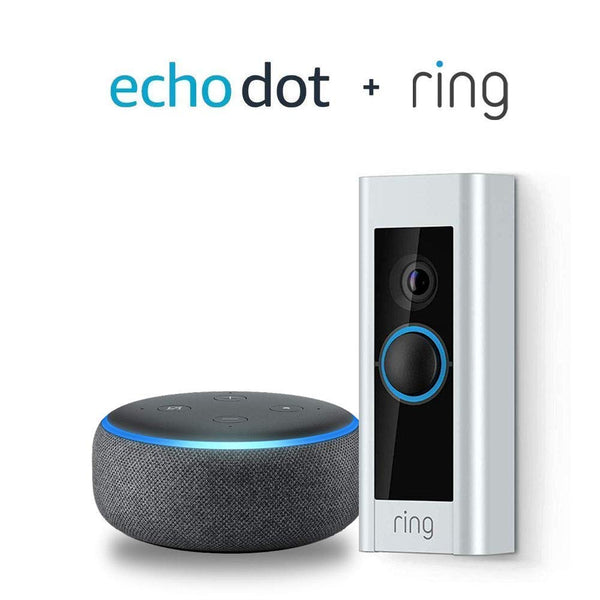 Ring Video Doorbell Pro with Echo Dot (3rd Gen)