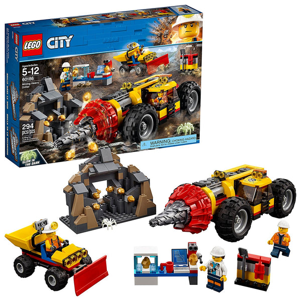 LEGO City Mining Heavy Driller Building Kit (294 Piece)