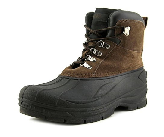 Men's Totes Tommy Lace Up Leather Snow Boots