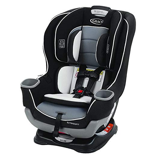 Graco Extend2Fit Convertible Car Seat, Gotham