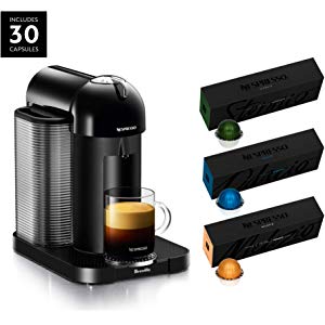 Ahorre en máquinas de café y espresso Nespresso Vertuo de Breville y DeLonghi 