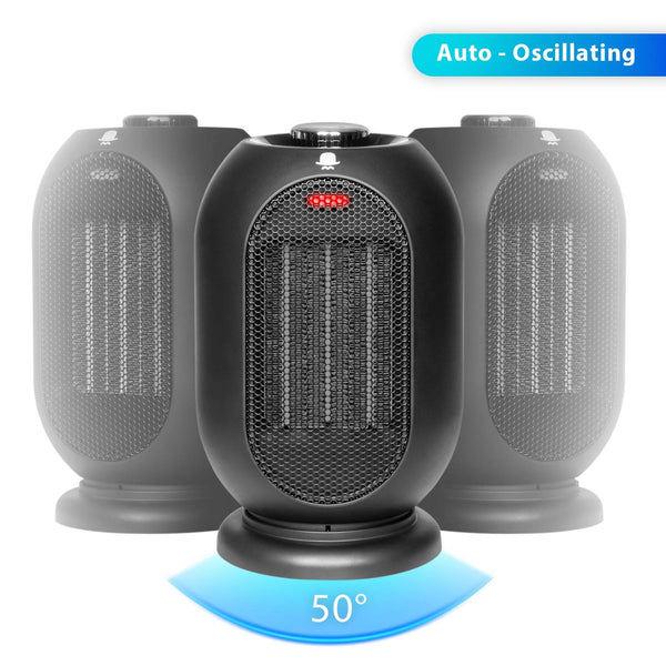 Oscillation space heater