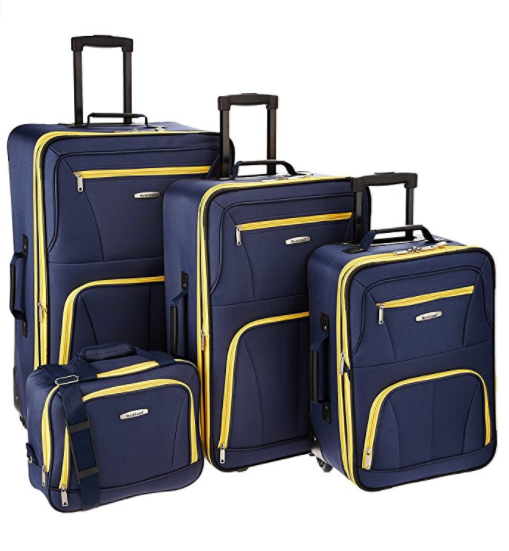 4 piece Rockland luggage set