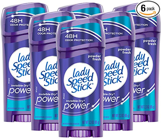 Pack Of 6 Lady Speed Stick Antiperspirant Deodorant