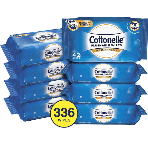 336 Cottonelle FreshCare Flushable Wipes