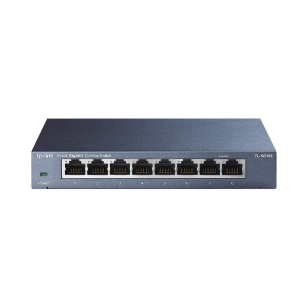 TP-Link TL-SG108 8-Port Unmanaged Gigabit Desktop Switch