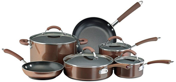 12 piece Farberware nonstick cookware set