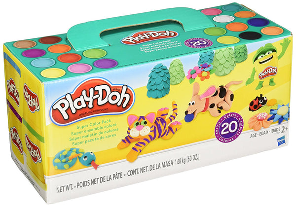 Supercolor Play-Doh, paquete de 20