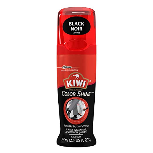 Esmalte líquido KIWI Color Shine de 2,5 oz (negro)