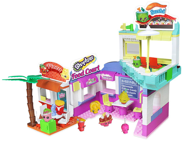 Shopkins Kinstructions Shopville Deluxe Food Court Model