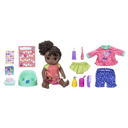 Baby Alive Potty Dance Exclusive Value Pack (Black Curly Hair)