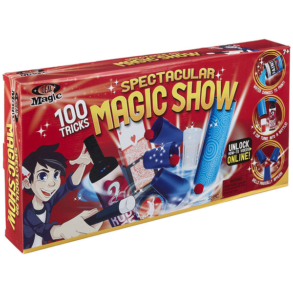 Set de espectáculo de magia espectacular ideal con 100 trucos