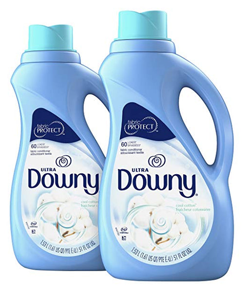 Acondicionador líquido para telas Downy Ultra Cool Cotton, 2 unidades