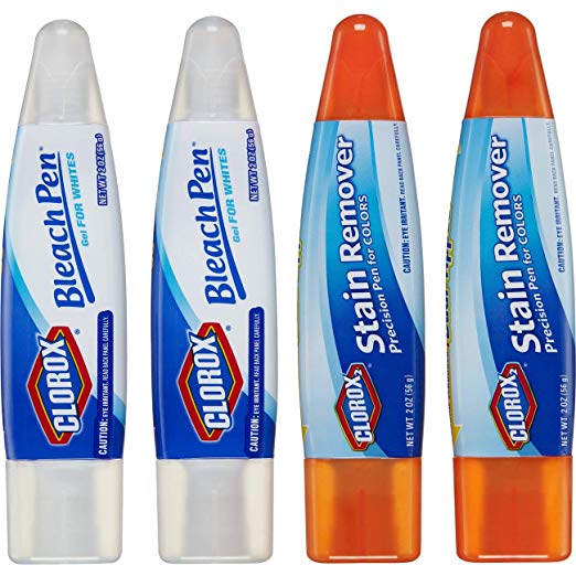 4-Ct Clorox Laundry Pens (2x Bleach & 2x Stain Fighter for Colors)