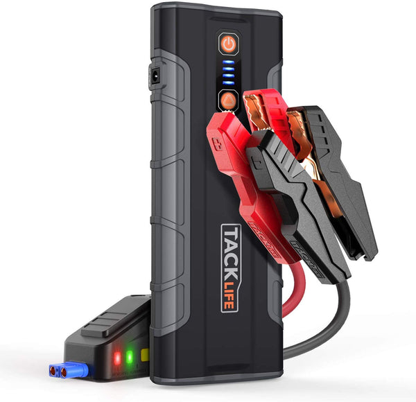 Arrancador auxiliar T8 MAX - 1000 A pico 20000 mAh, puente para automóvil de 12 V