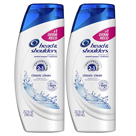 Paquete de 2 23,7 oz. Champú y acondicionador anticaspa Head &amp; Shoulders