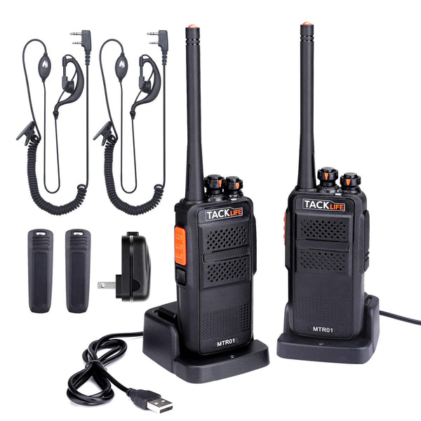 Pack Of 2 Professional Long Range Two-Way Radios