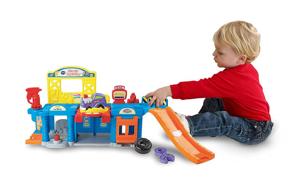 VTech ¡Vamos! ¡Ir! Juego de centro de reparación de automóviles Smart Wheels