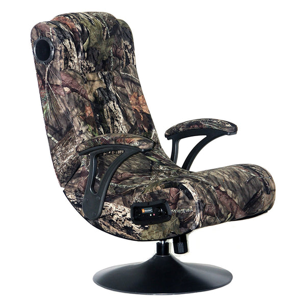 Bluetooth Stereo Sound with Subwoofer Mossy Oak X-Rocker Chair