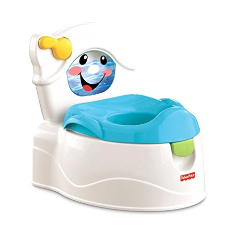 Orinal para aprender a tirar de la cadena Fisher-Price