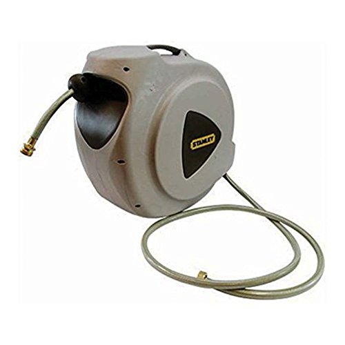 Stanley 65ft automatic hose reel with hose