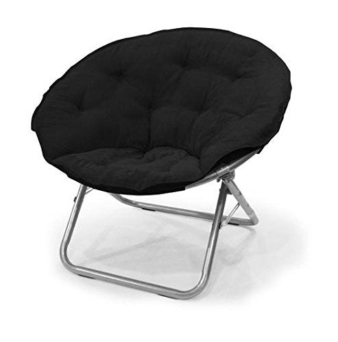 Microsuede Saucer Chair