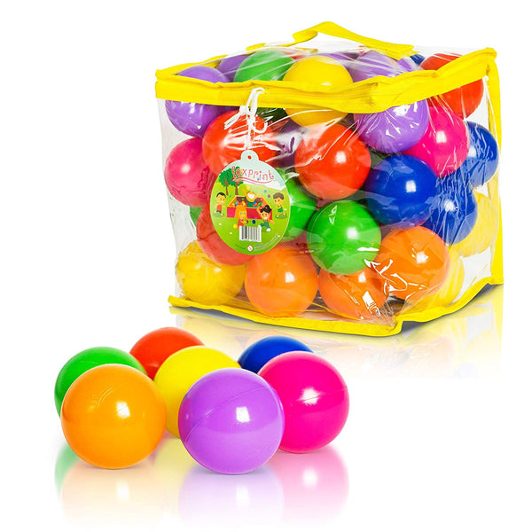 50 soft plastic play balls