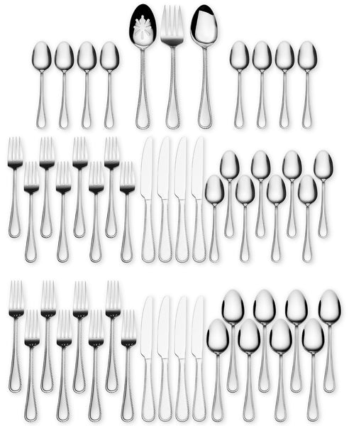 International Silver 51-Piece Stainless Steel Flatware Set (4 Styles)