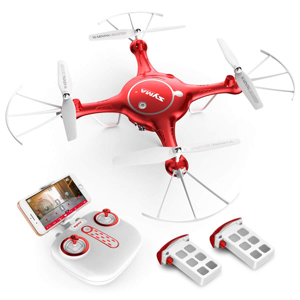 720P HD Camera Quadcopter Drone with Flight Plan Route App