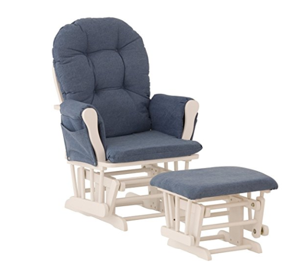 Stork Craft Hoop Glider and Ottoman