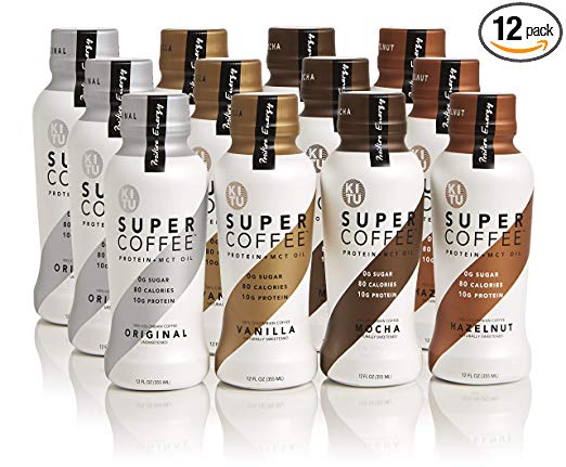 Kitu by Sunniva Super Coffee 12 Variety Pack Sugar-Free Formula