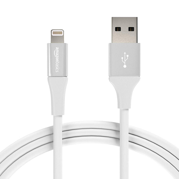 12 cables USB A con conectores Lightning de AmazonBasics en oferta