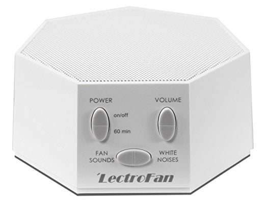 LectroFan High Fidelity White Noise Sound Machine With Sleep Timer