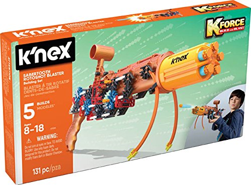 K'Nex K-FORCE Sabertooth Rotoshot Blaster Juego de construcción