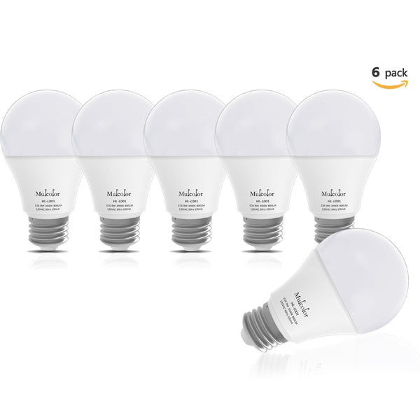 Pack of 6 LED bulbs