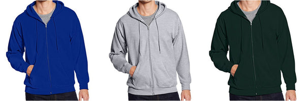 Sudadera con capucha de forro polar con cremallera completa Hanes