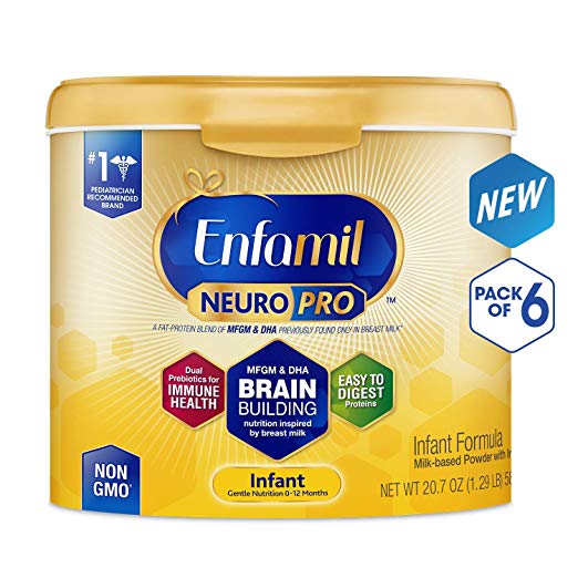 6-Pack of 20.7oz Enfamil NeuroPro Infant Formula Powder