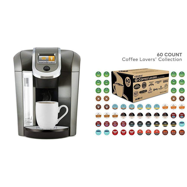 Keurig Single Serve K-Cup Programmable Coffee Maker With 60 K Variety Cups