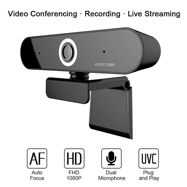 1080P Auto Focus Webcam With Mic