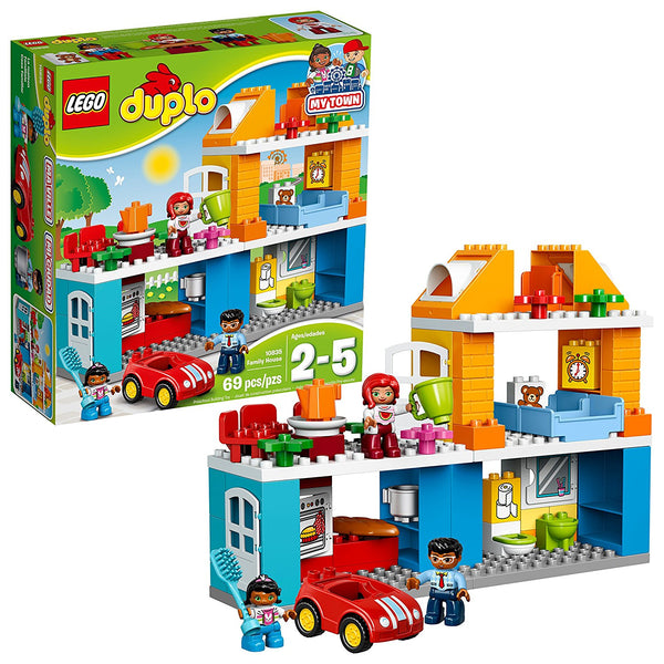 Bloque de construcción LEGO Duplo My Town Family House para niños pequeños