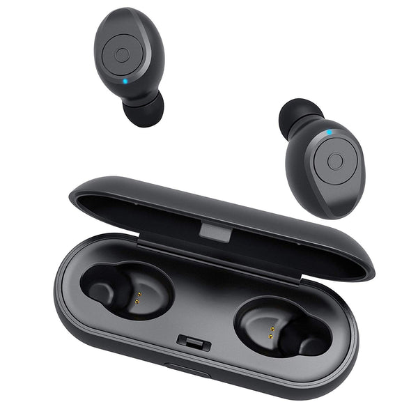 True Wireless Bluetooth Earbuds with Charging Case