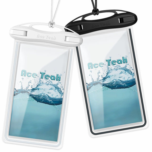 Pack of 2 waterproof cellphone cases