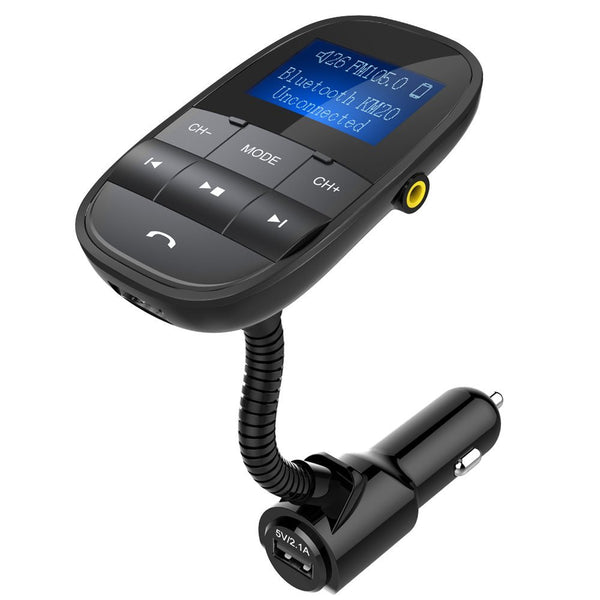 Wireless hands-free car kit and FM transmitter