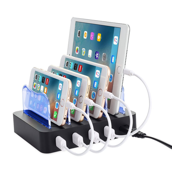 4 port USB charging station