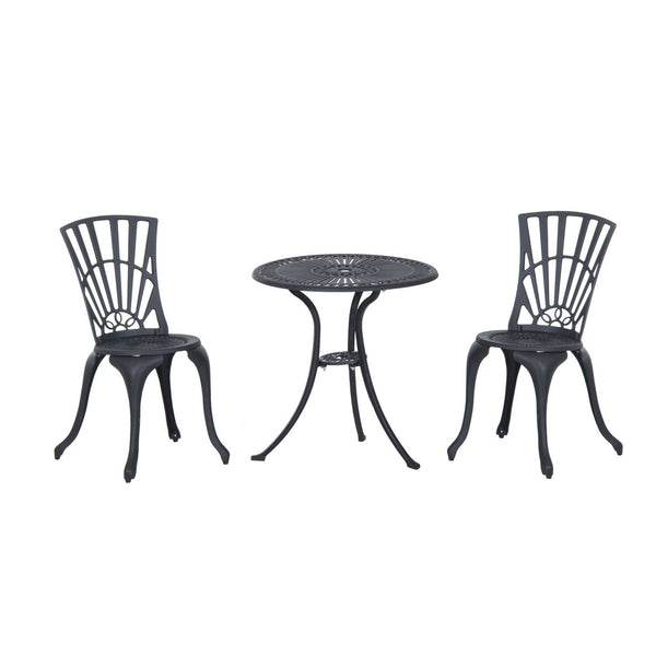 Outsunny 3 Piece Antique Style Outdoor Patio Set