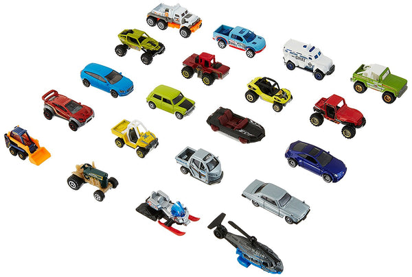 20 Matchbox cars