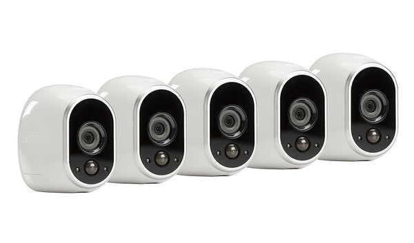 5 wire-free Arlo HD cameras