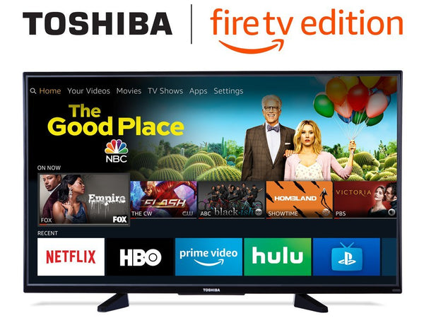 Televisor LED inteligente Toshiba 4K Ultra HD de 50 pulgadas con HDR - Edición Fire TV