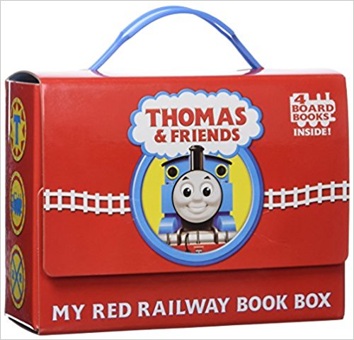 Juego de cajas de libros My Red Railway de Thomas y sus amigos