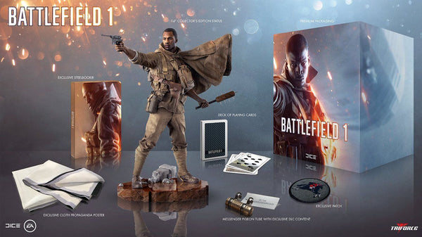 Battlefield 1 exclusive collector's edition PLUS deluxe edition